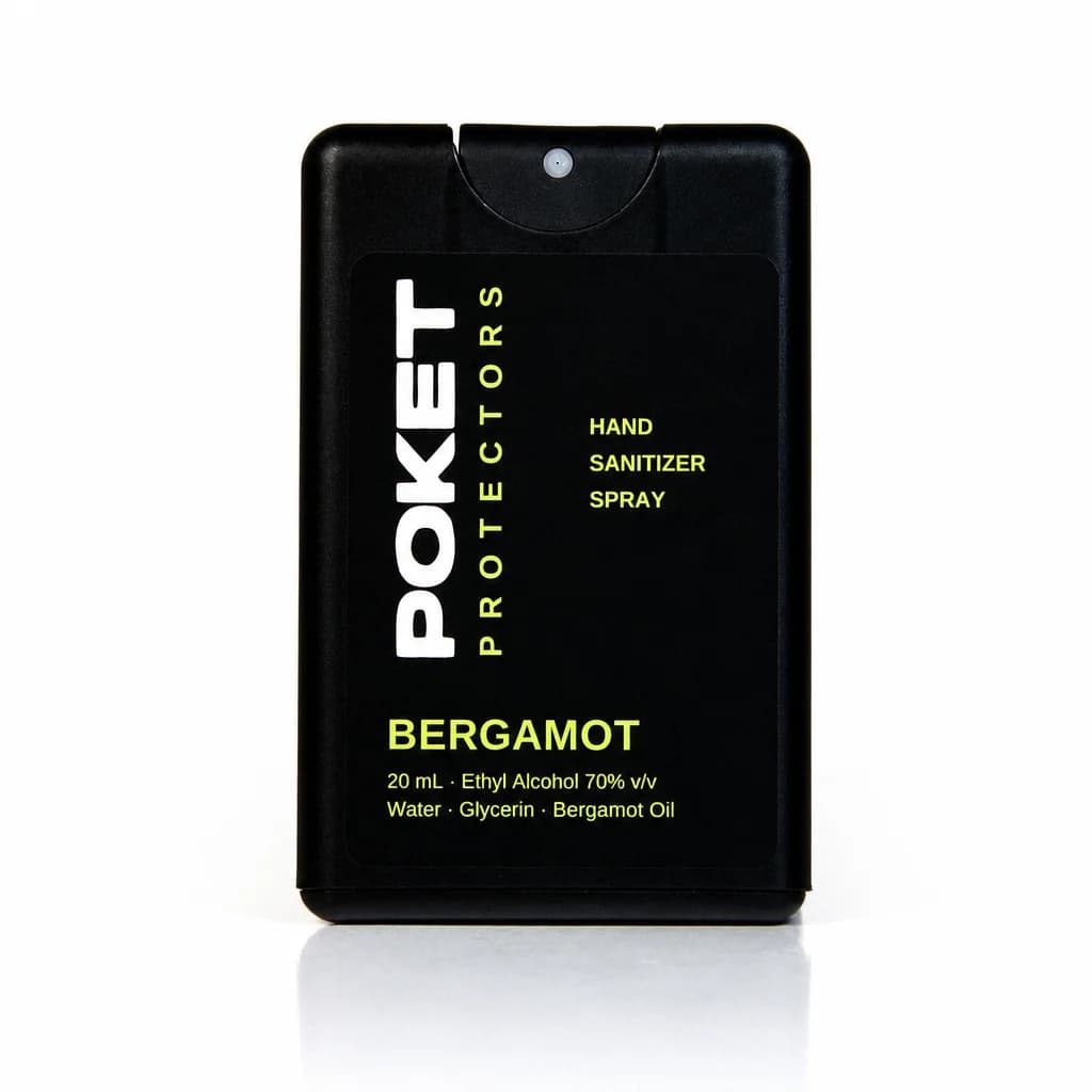 Poket Protectors Bergamot Hand Sanitizer Spray — 20 mL