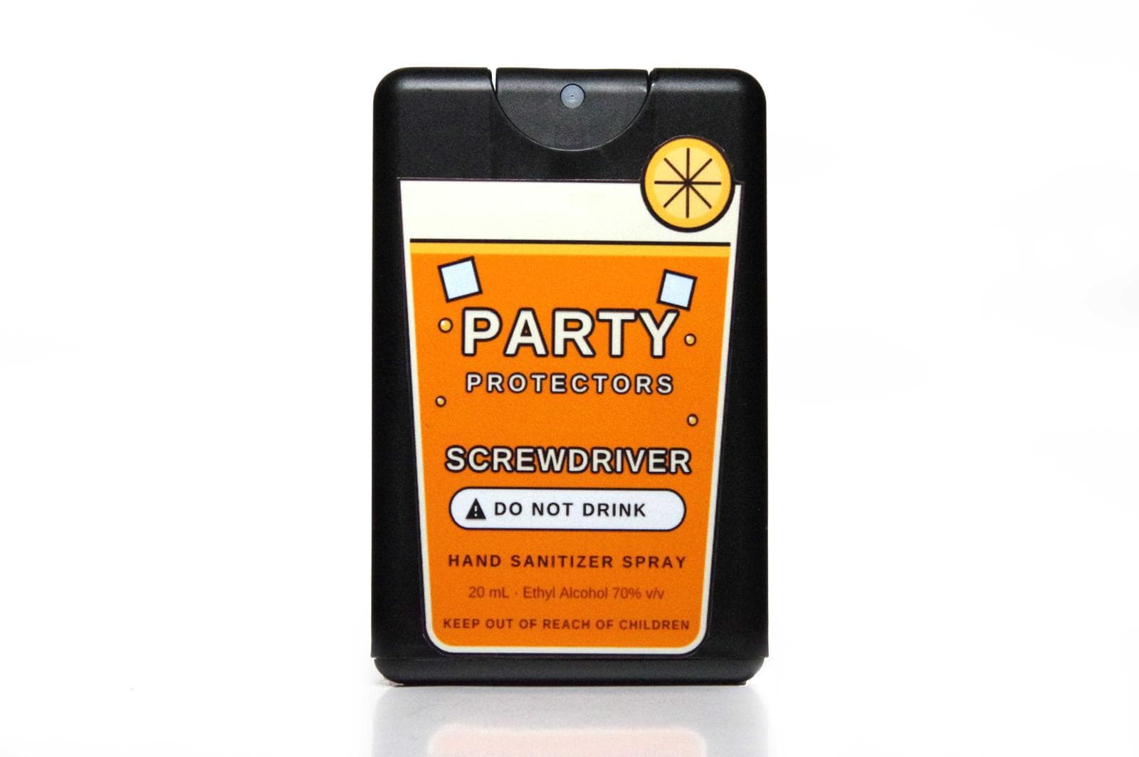 Party Protectors Screwdriver Hand Sanitizer Spray — 20 mL