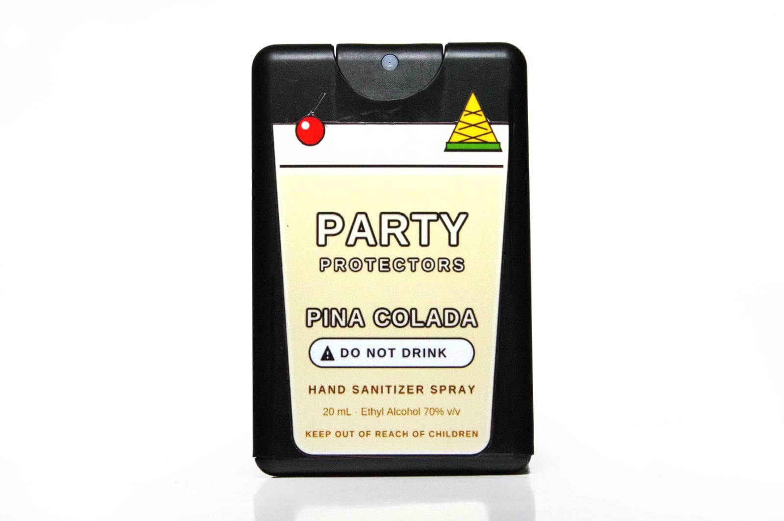 Party Protectors Pina Colada Hand Sanitizer Spray — 20 mL